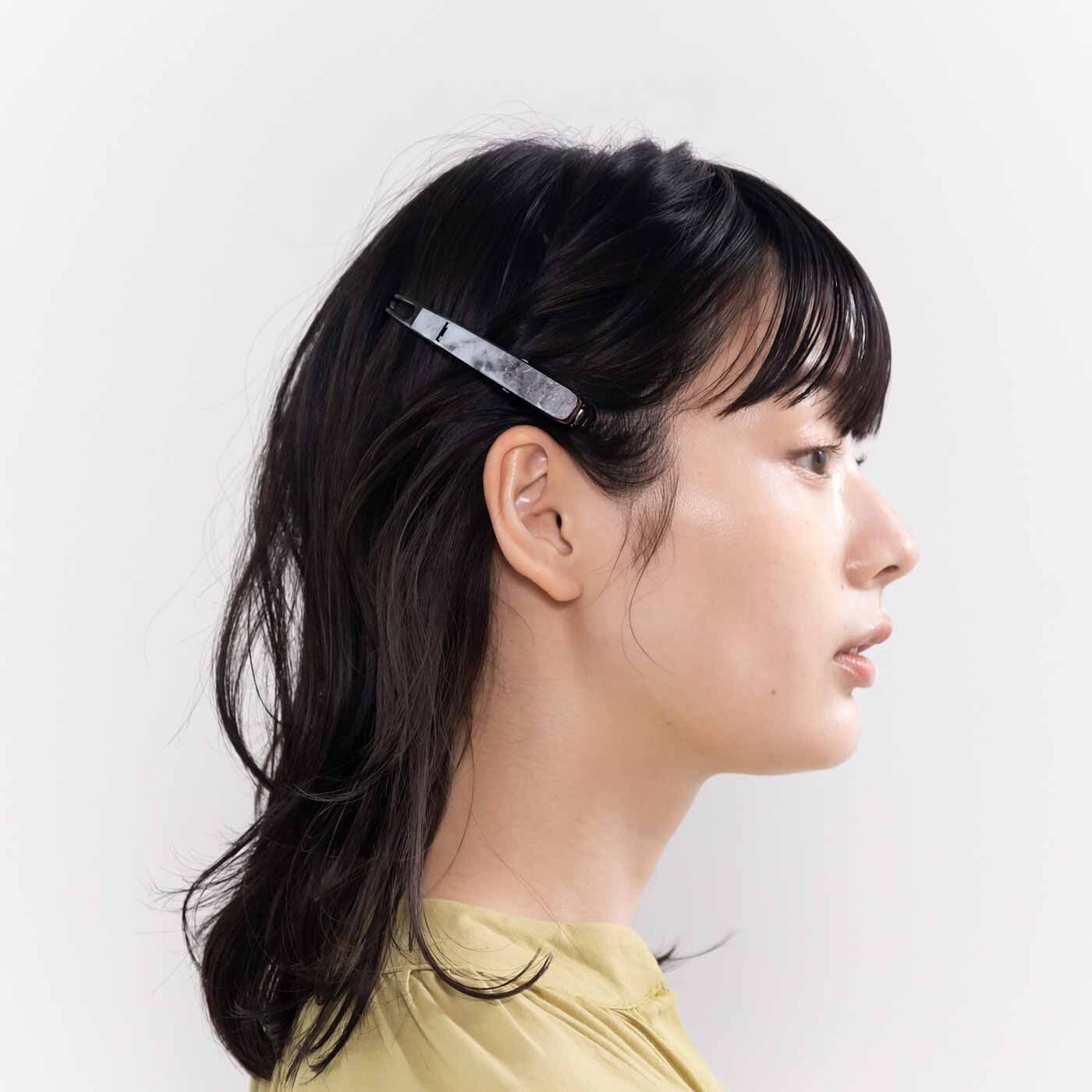 realstock [リアルストック]（Express BOX）|ラミプリュス　サッとまとめてどんな髪もキャッチ！ 先端クロスで逃がさない　ヘアクリップ〈ミニ〉|顔まわりの髪にも