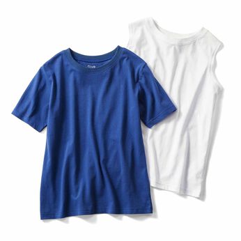 Real Stock | ＬＬＣＴシャツ＆タンクセット　リブイン