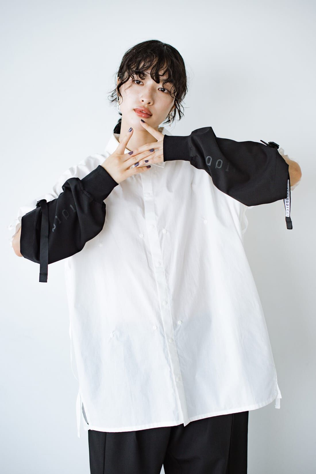 Real Stock|ｈａｃｏ！ お花バッグに変身する 手を組みたくなるお袖『レイレイ』 ｂｙ ｐｉｐｉｒｉｐａｐｉｒｉ