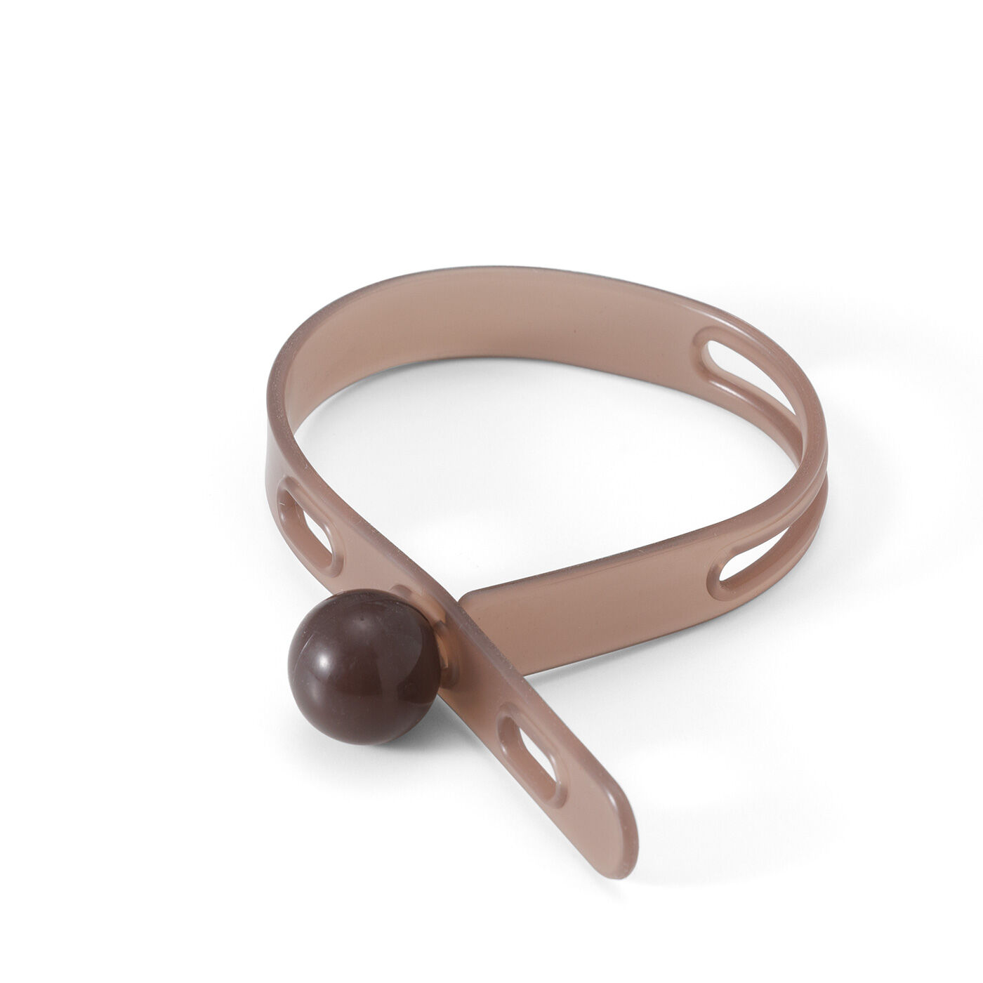 realstock [リアルストック]（Express BOX）|ラミプリュス　ピタッと留まってしっかりキープ 動いてもゆるまない ダンサーズヘアゴム〈ベーシック〉|2：クリアブラウン