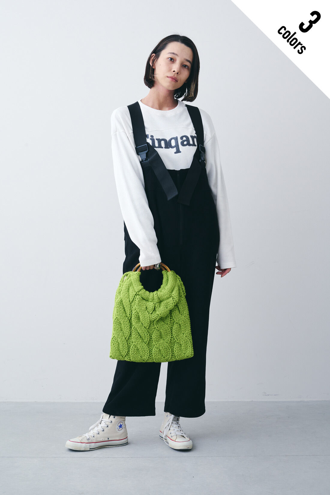 realstock [リアルストック]（Express BOX）|MEDE19F 〈SELECT〉 【HIGHLAND2000】　CABLE BAG|2.FLO.GREEN[[BR]]