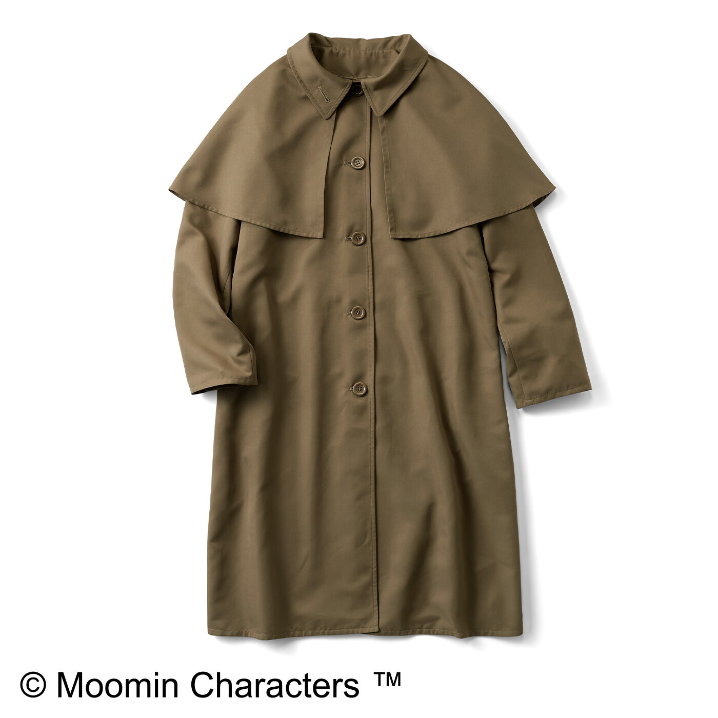 ムーミン スナフキンみたいにクールに着こなしたいケープコート