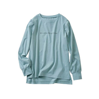 Real Stock | ＬＬＣパフスリーブロゴＴシャツＩＥ