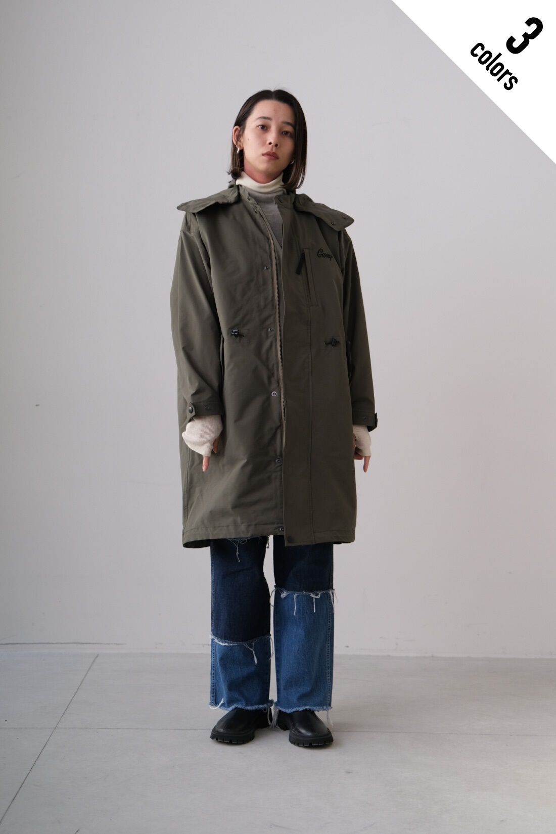 MEDE19F 〈SELECT〉 【GERRY】 4-WAY MODS COAT｜Real Stock