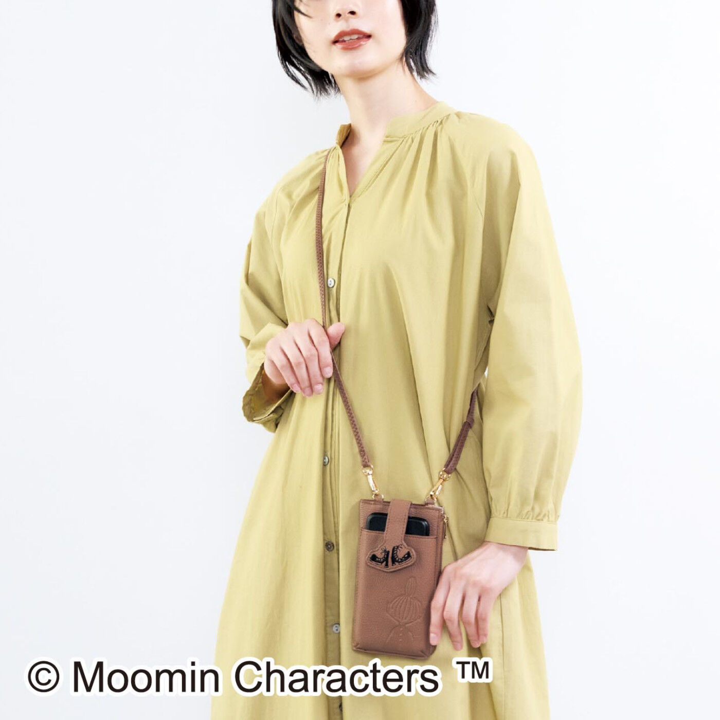 Real Stock|MOOMIN×ラミプリュス　クロスボディーウォレット〈リトルミイ〉