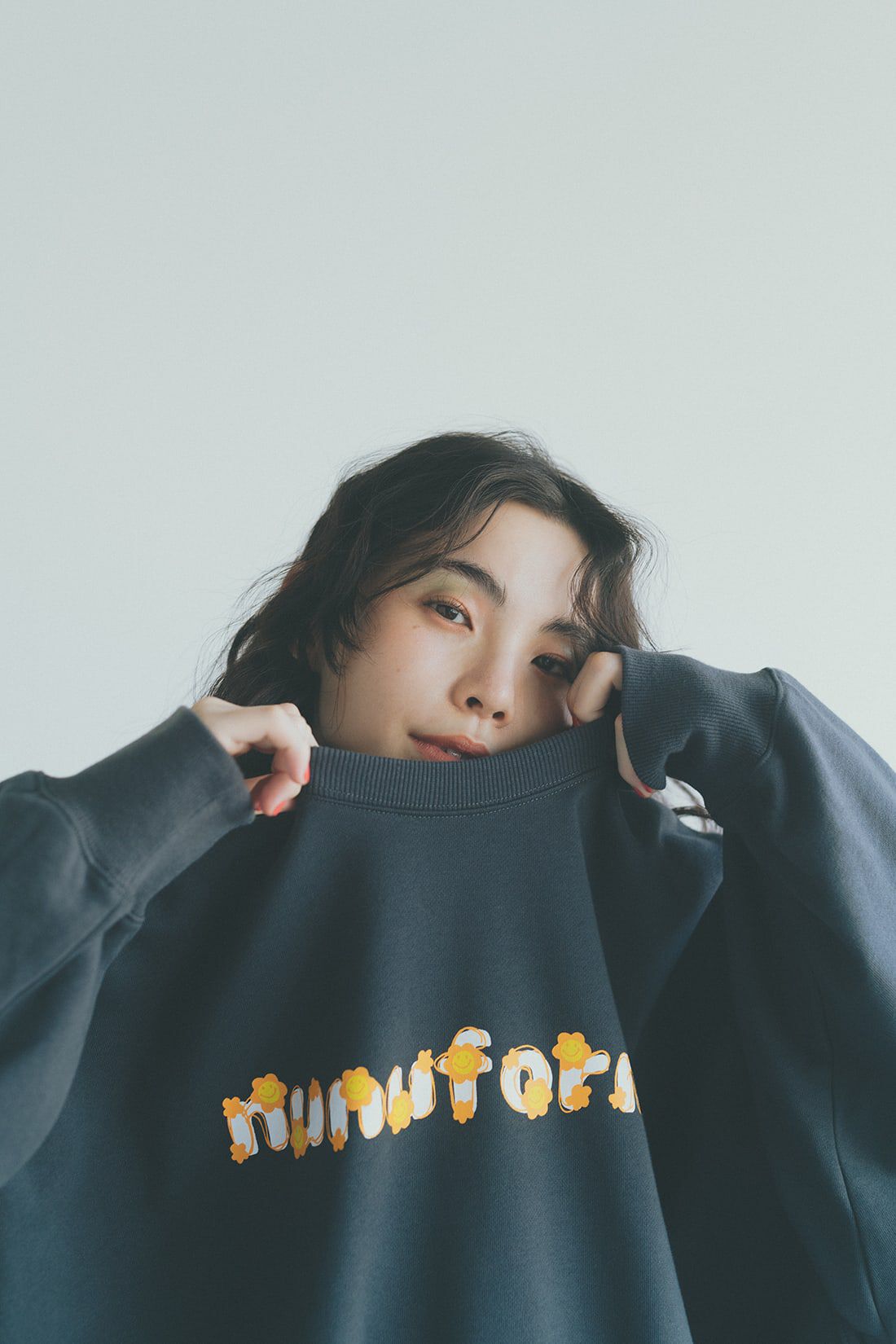 realstock [リアルストック]（Express BOX）|nunuforme フラワートレーナーA〈ネイビー〉