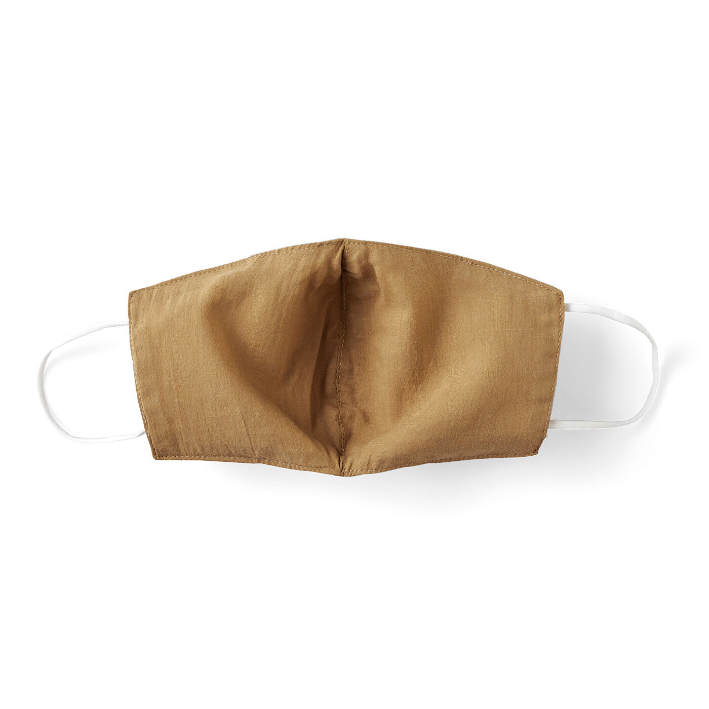 Real Stock|ラミプリュス　不織布マスクにセットで肌ごこちアップ 肌側コットン100％マスクカバー〈チェック〉|肌側　不織布マスクの両サイドを挟み、横からマスクのゴムを引き出し装着します。