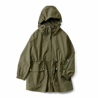 Real Stock | ミドル丈マウンテンパーカー〈カーキ〉ＩＥ