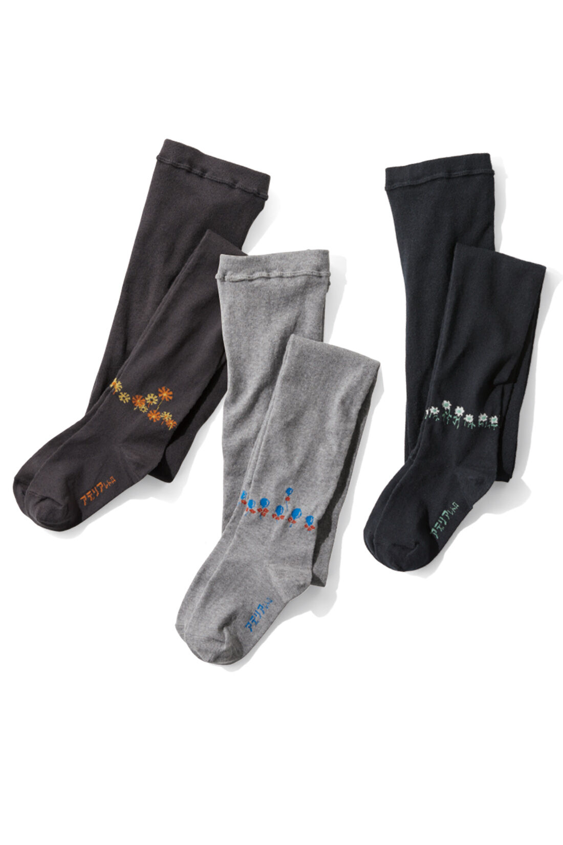 Real Stock|アデリアレトロ×シロップ．　お出かけが楽しくなる！　レトロ気分タイツ〈アデリアラプソディー〉|※これは参考画像です。