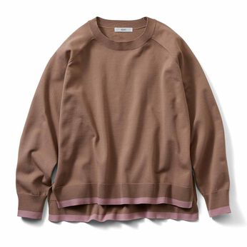 Real Stock | バウンシーニットプルオーバー〈ベージュ〉ＩＥ