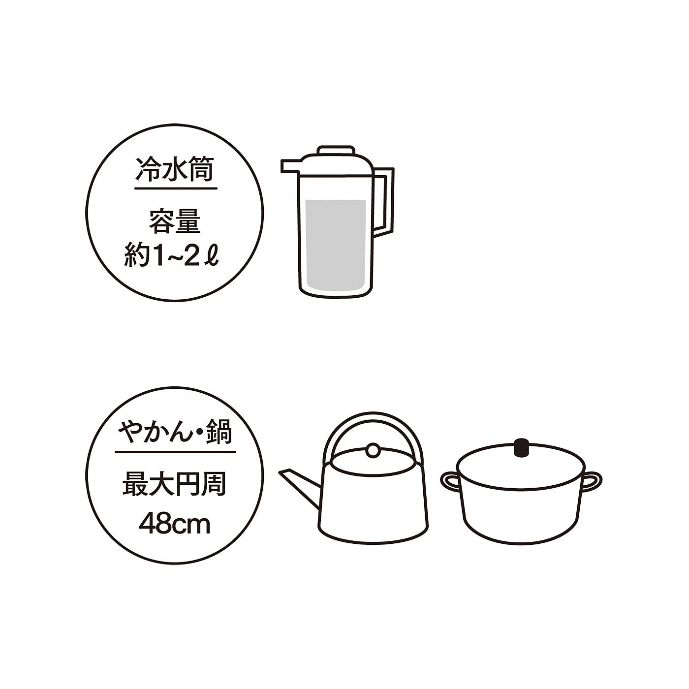realstock [リアルストック]（Express BOX）|エスキューブキッチンズ　お手持ちの保冷剤を活用！　粗熱を取る冷水筒カバー