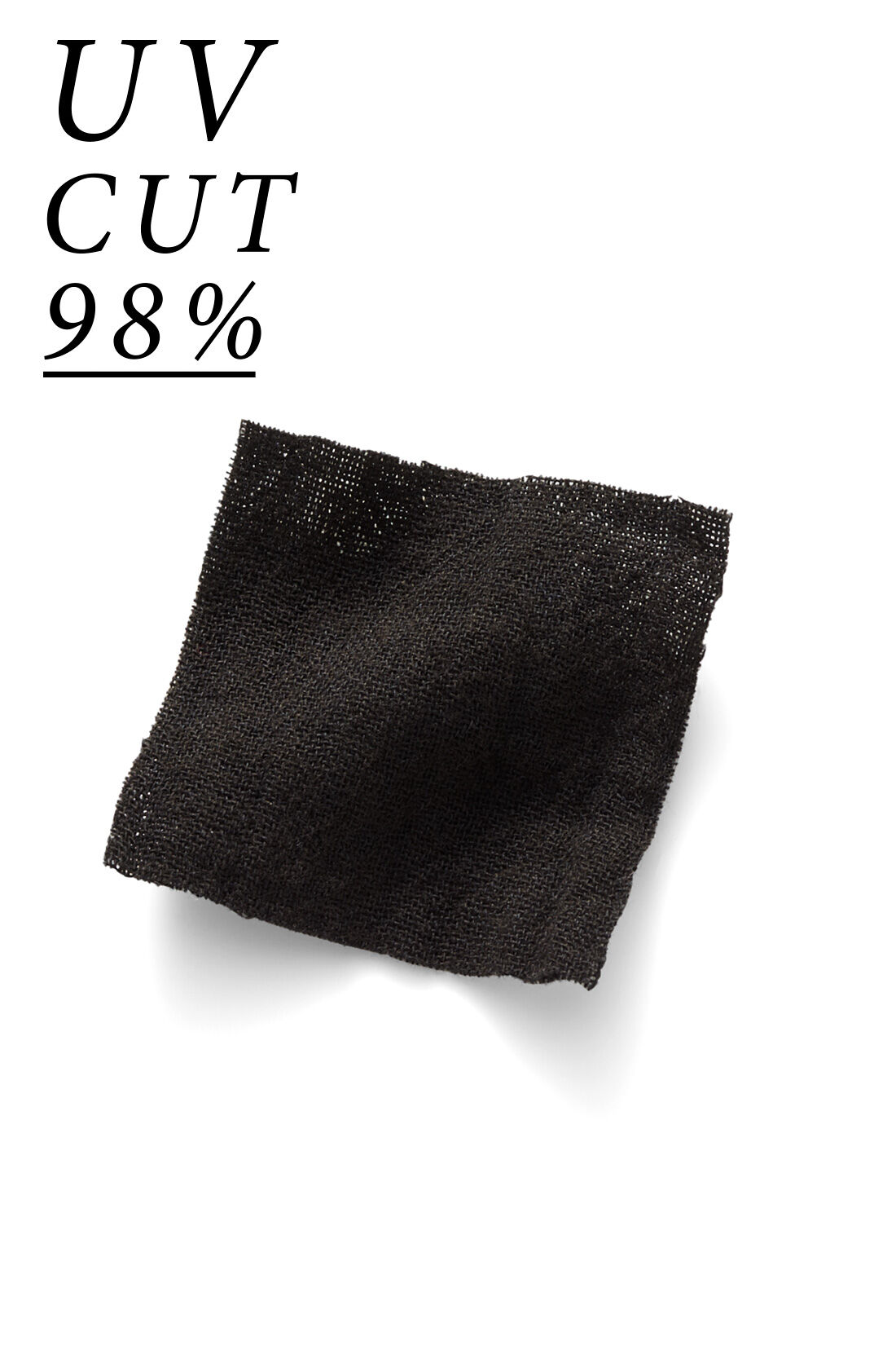 Real Stock|IEDIT[イディット]　福田麻琴さんコラボ　綿１００％楊柳（ようりゅう）ダブルガーゼが心地いい　ＵＶカットのゆったりワンピース〈ブラック〉|UVカット機能を備えた綿100％の楊柳ダブルガーゼ素材が心地よく軽やか。