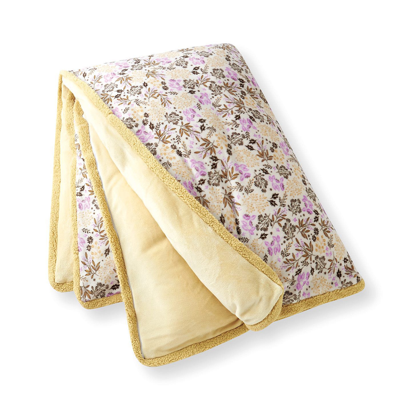 Real Stock|クーフゥ　とろける心地よさのフランネルに包まれて眠る　毛布いらずなあったか掛け布団カバー〈セミダブル〉|3：アイリス