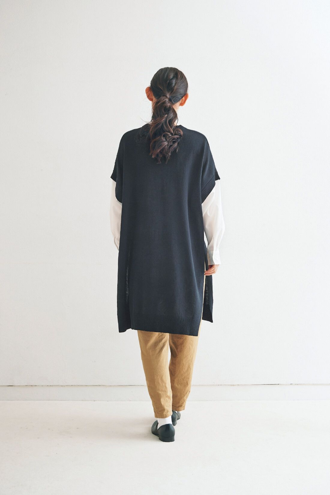 and myera ロングニットベストシャツ｜Real Stock[リアル