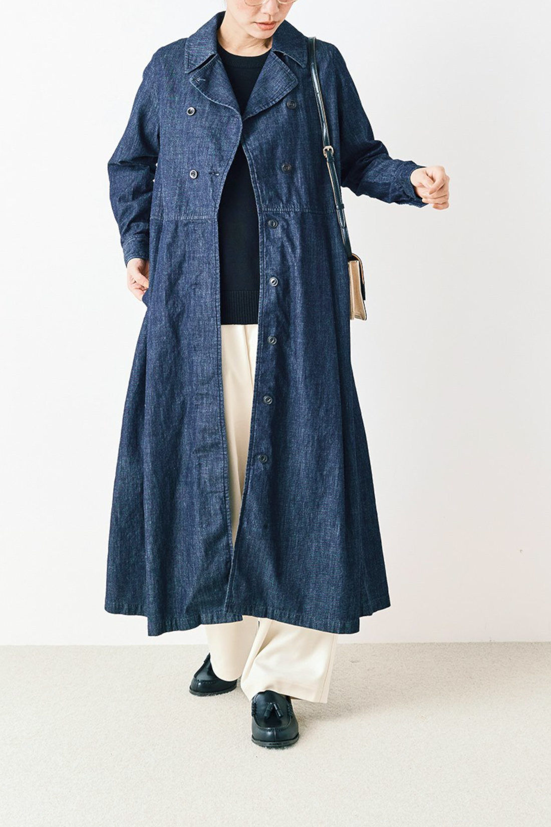 realstock [リアルストック]（Express BOX）|ａｎｄ　ｍｙｅｒａ　ワイドなスラックス〈アイボリー〉