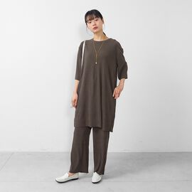 Real Stock | Ｌ＋らくちん着回し上手プリーツセットアップ