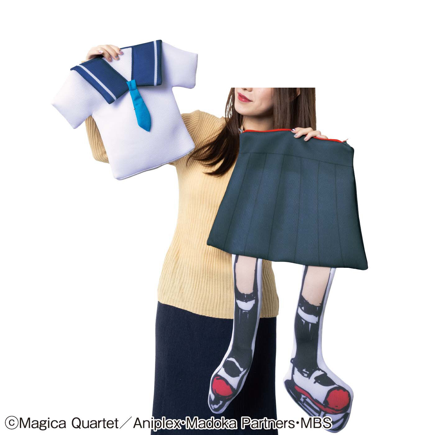Real Stock|魔法少女まどか☆マギカ　委員長の魔女と手下の洗濯ネット|インナーなど小さいアイテムにも便利なサイズ。