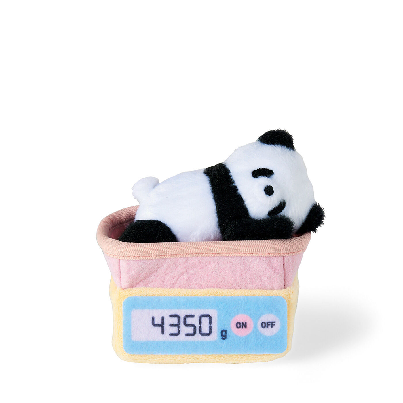 Real Stock|YOU+MORE!　動物園の赤ちゃんたちの体重測定キーマスコット|2:〈赤ちゃんパンダ〉