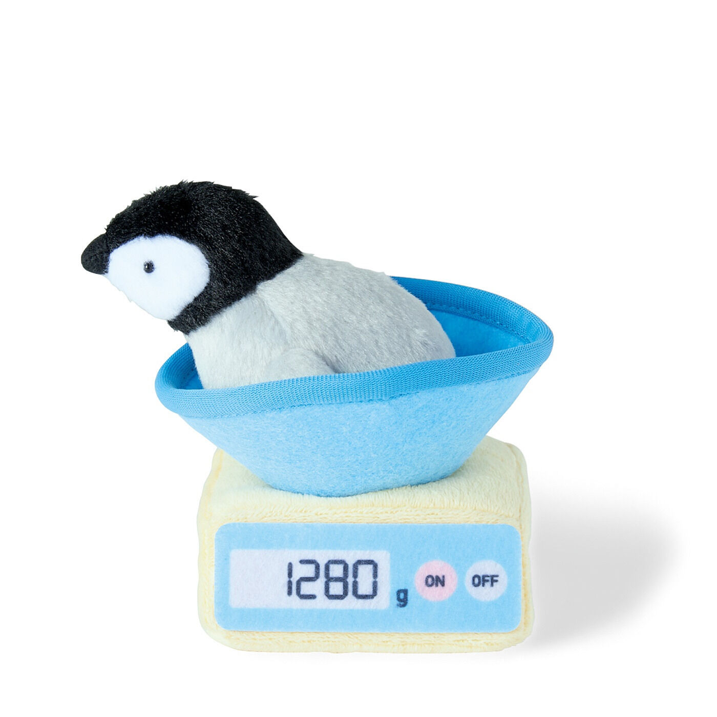 Real Stock|YOU+MORE!　動物園の赤ちゃんたちの体重測定キーマスコット|1:〈赤ちゃんペンギン〉