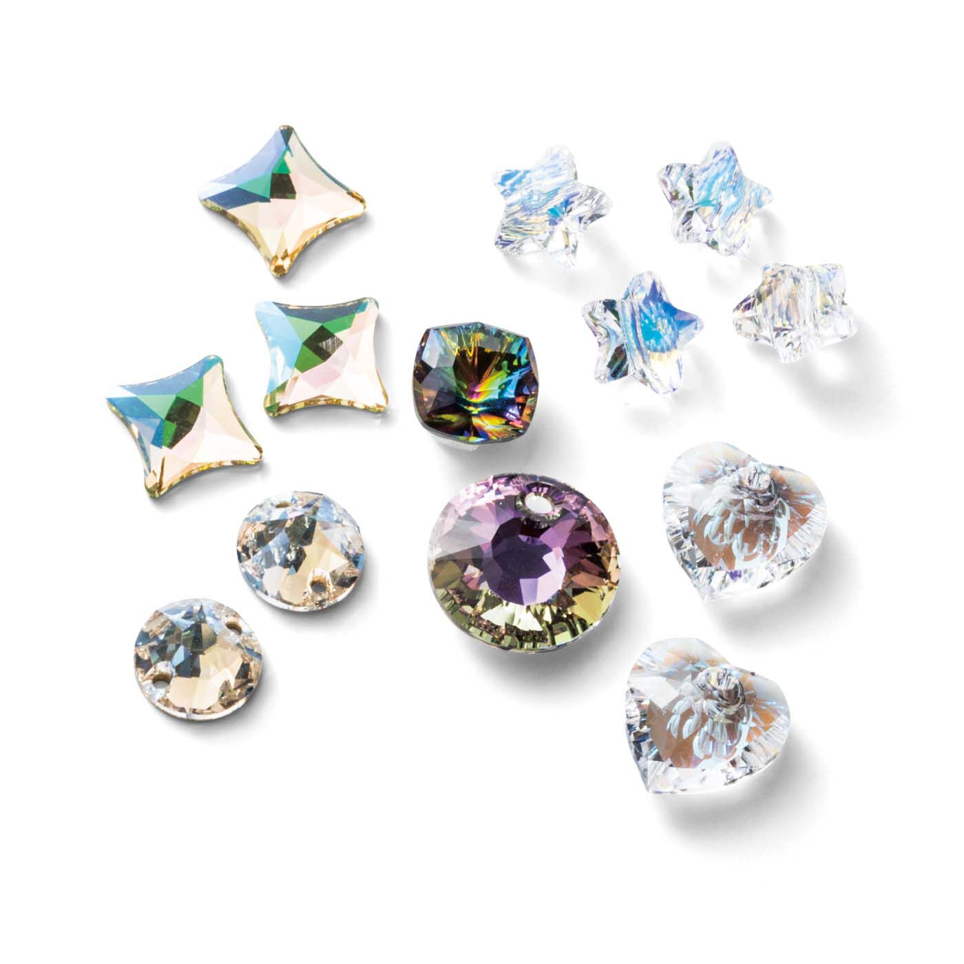 realstock [リアルストック]（Express BOX）|presented by Couturier 美しい輝きをいつもそばに　127個のスワロフスキー(R)・クリスタル|7：CRYSTAL MIX〜夢の極光〜
