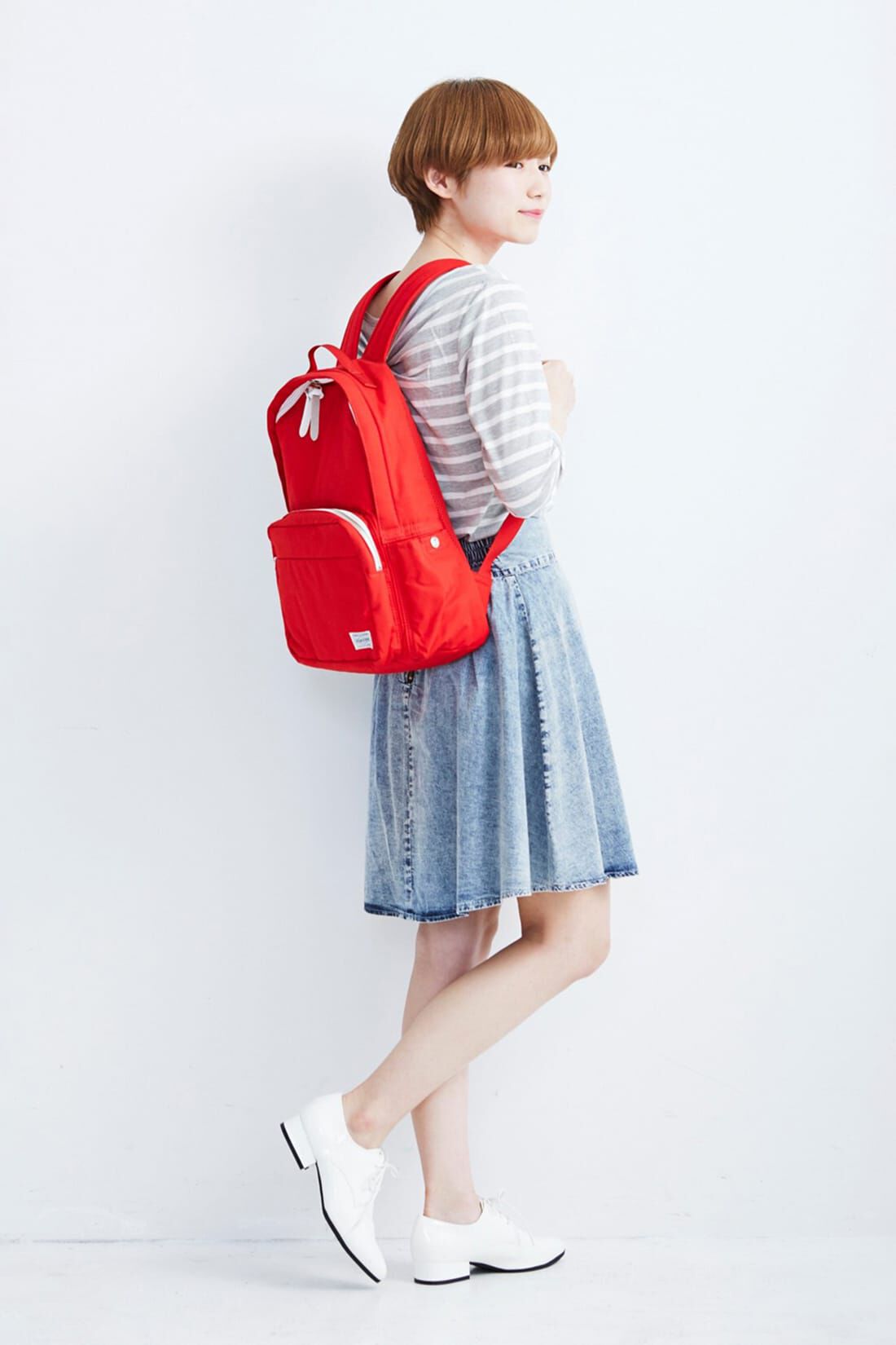 realstock [リアルストック]（Express BOX）|ｈａｃｏ！　ＰＯＲＴＥＲ　ＦＯＲ　ＰＢＰ　上質さと便利さで手放せないデイパック〈レッド〉