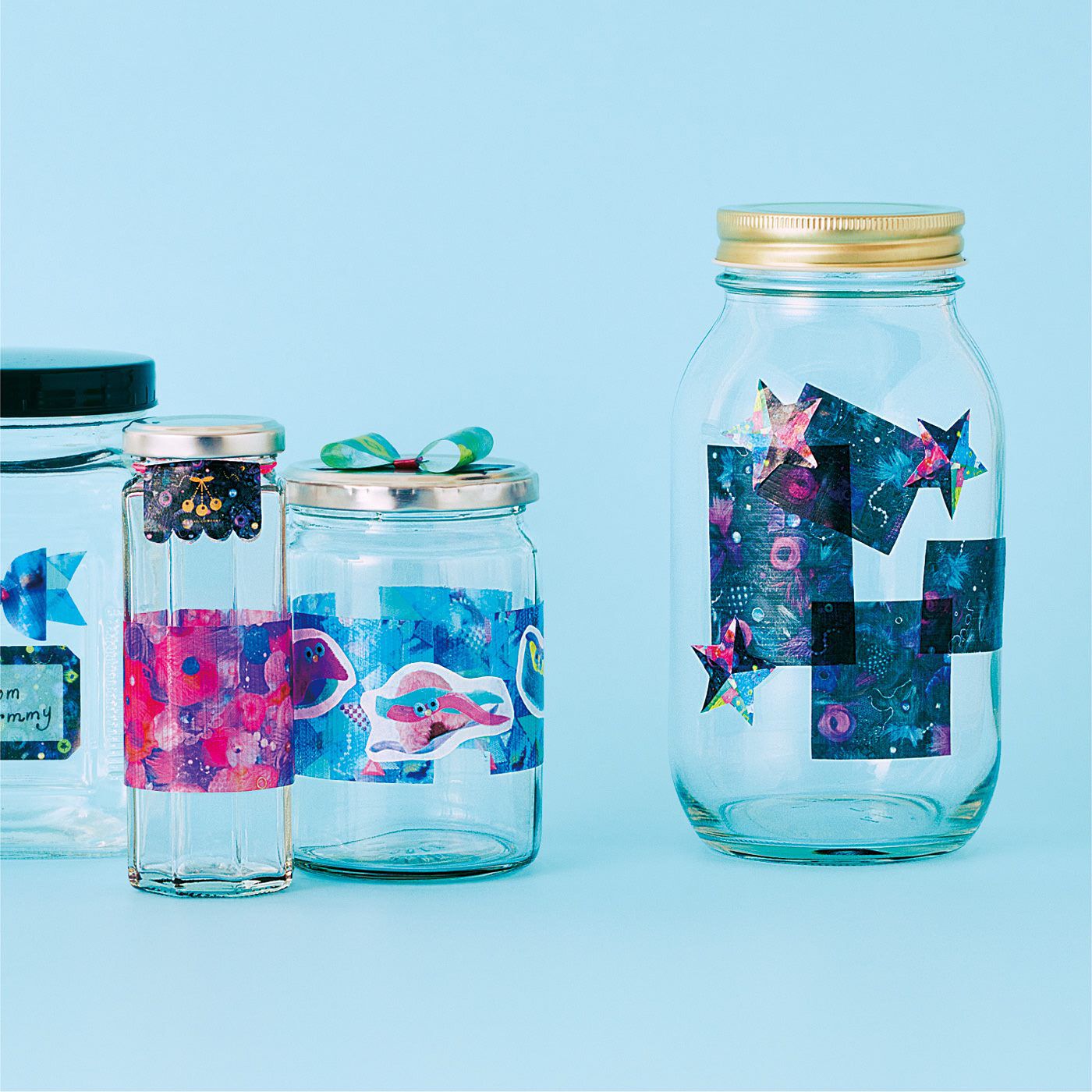 realstock [リアルストック]（Express BOX）|KAWAII COMPANY　光とカラフルの贈りもの 透明感が美しい アートなカワイイ養生テープ|透明感のあるものとの相性◎