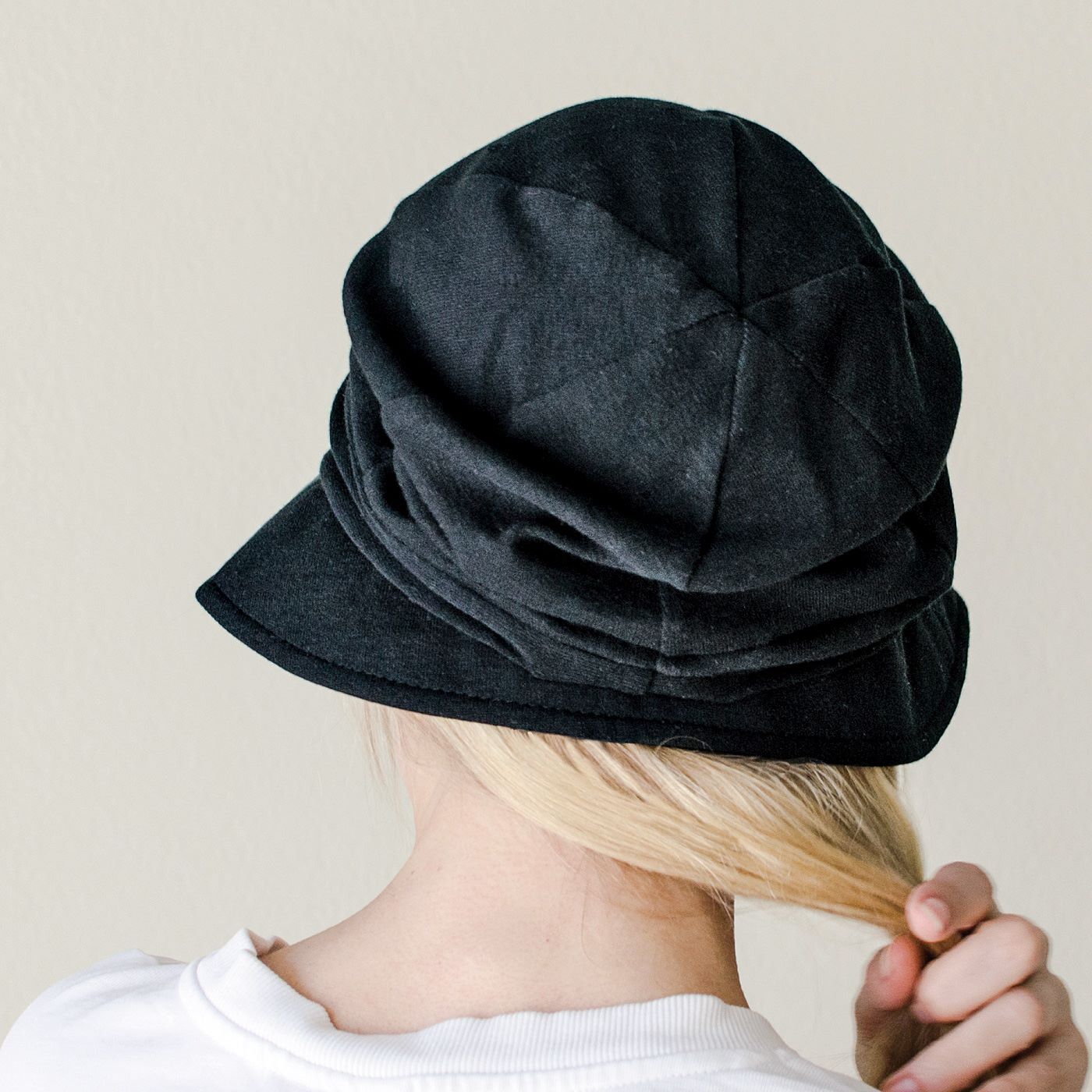 Real Stock|サーナ ヤ オッリ　オーガニックコットン100％のすこやかな肌心地にすっぽり包まれる　UVクロッシェ帽子