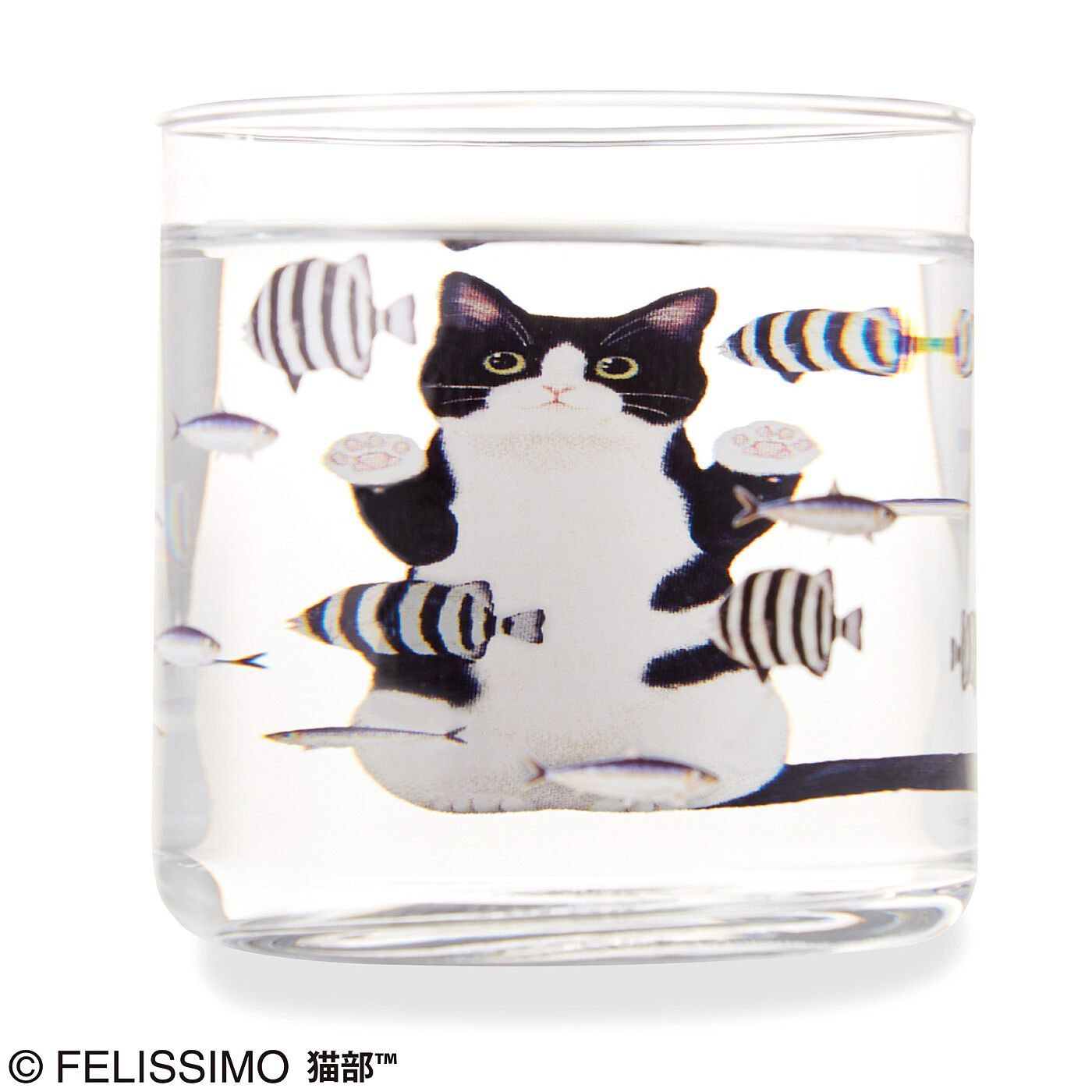 realstock [リアルストック]（Express BOX）|おいしそうだニャ～　猫さん夢の水族館グラス