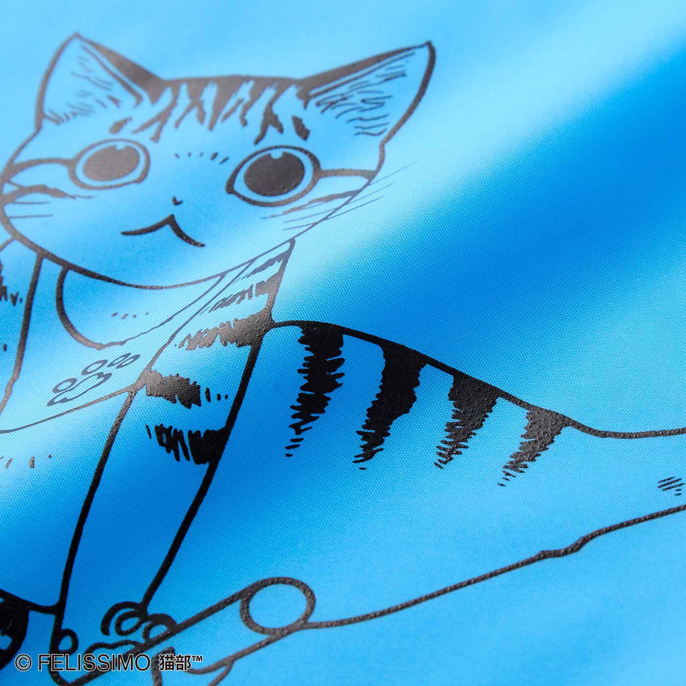 Real Stock|漫画家 山野りんりんさんとつくった　からだやわらか体操猫の10点満点スポーツ巾着（きんちゃく）|発色がビビットなスポーティーカラー。