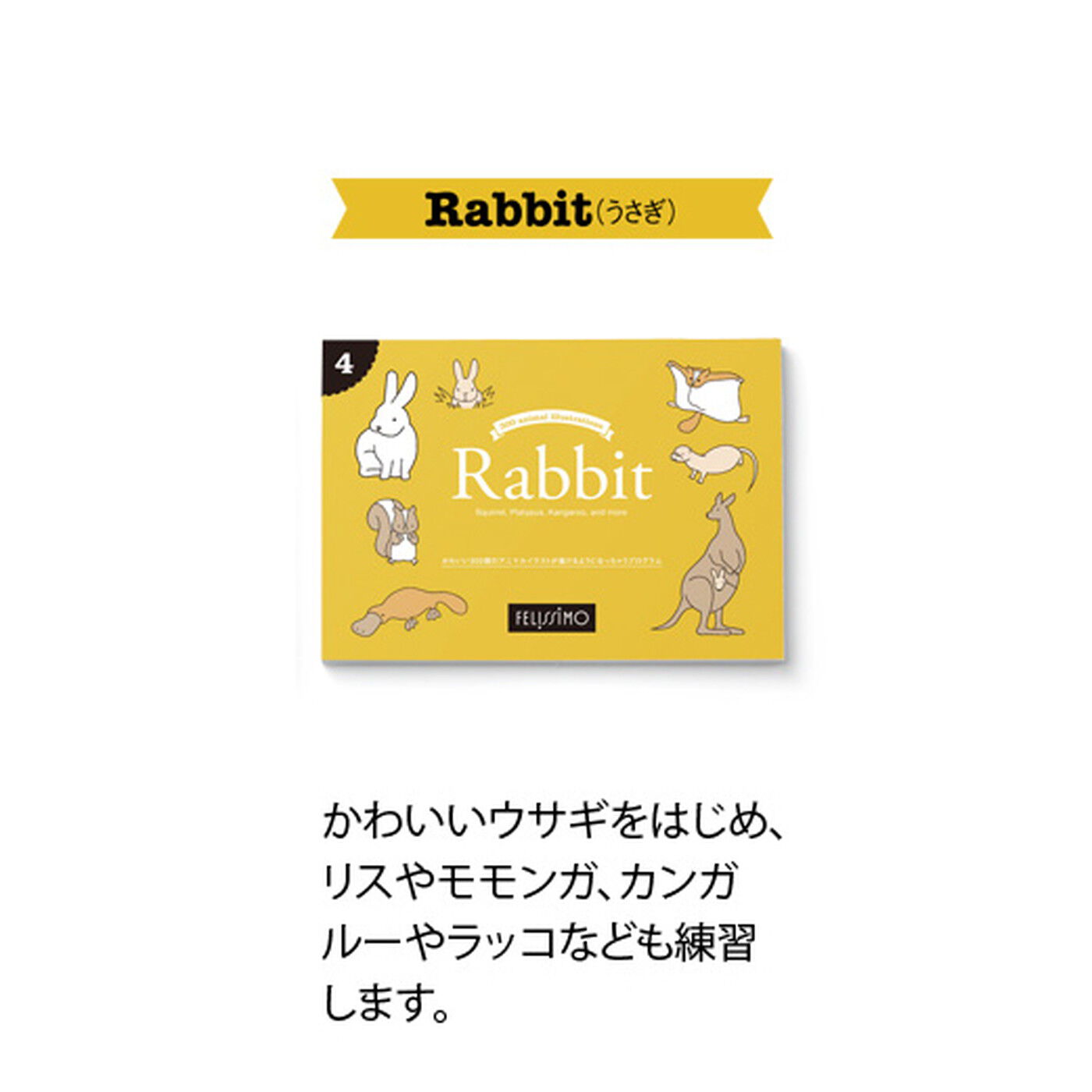 realstock [リアルストック]（Express BOX）|アニマルイラストプログラム|〈4. Rabbit（うさぎ）〉