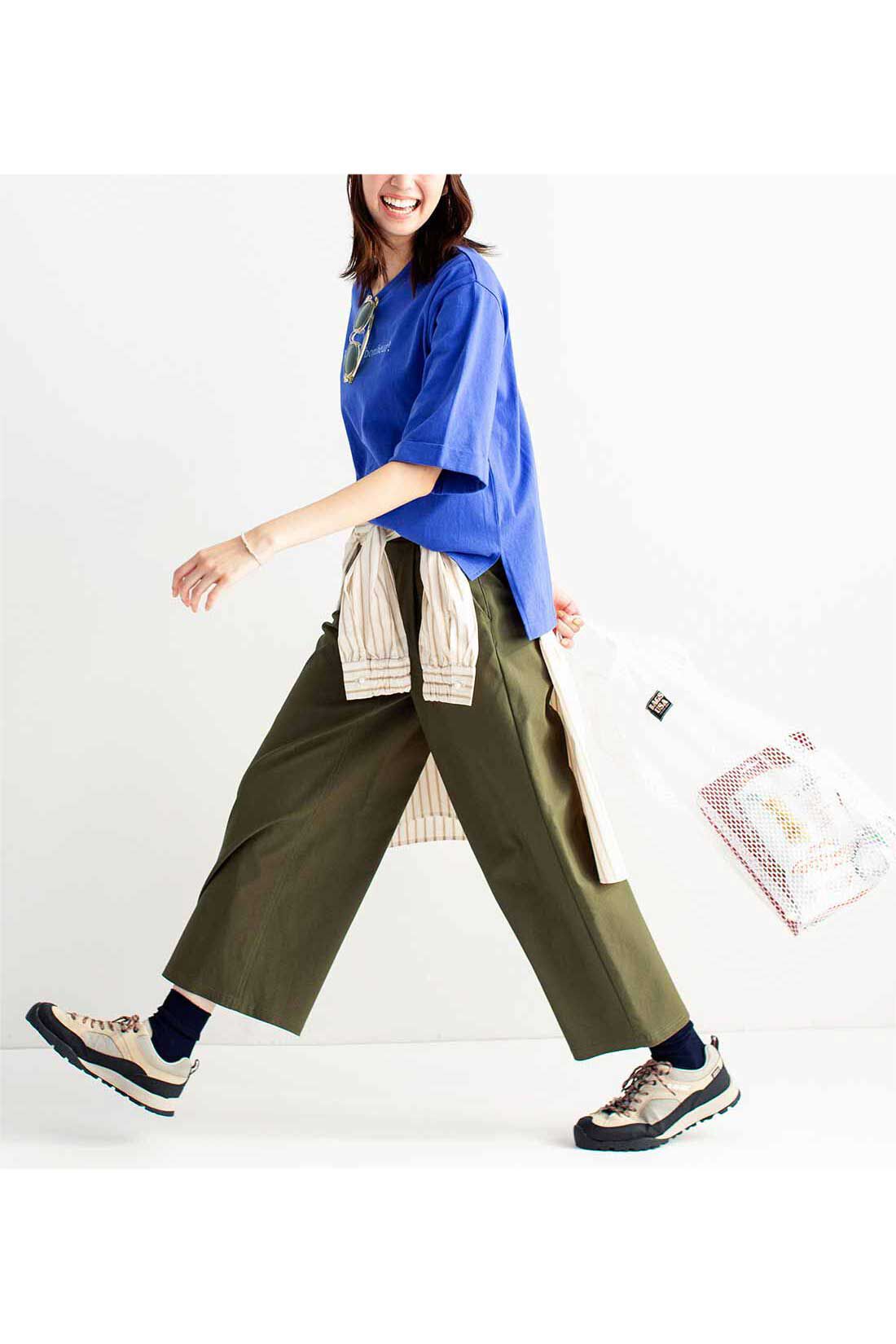 realstock [リアルストック]（Express BOX）|リブ イン コンフォート 地中海育ちのトルコオーガニックコットンＴシャツ〈チャコール〉|これは参考画像です。お届けするタイプとは異なります。