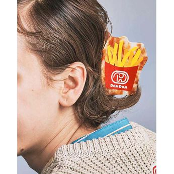 Real Stock | ドムドムハンバーガーメニューヘアクリップ
