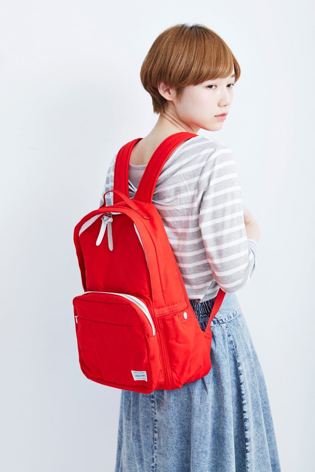 realstock [リアルストック]（Express BOX）|ｈａｃｏ！　ＰＯＲＴＥＲ　ＦＯＲ　ＰＢＰ　上質さと便利さで手放せないデイパック〈レッド〉