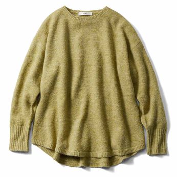 Real Stock | アルパカ混ラウンドニットＩＥ