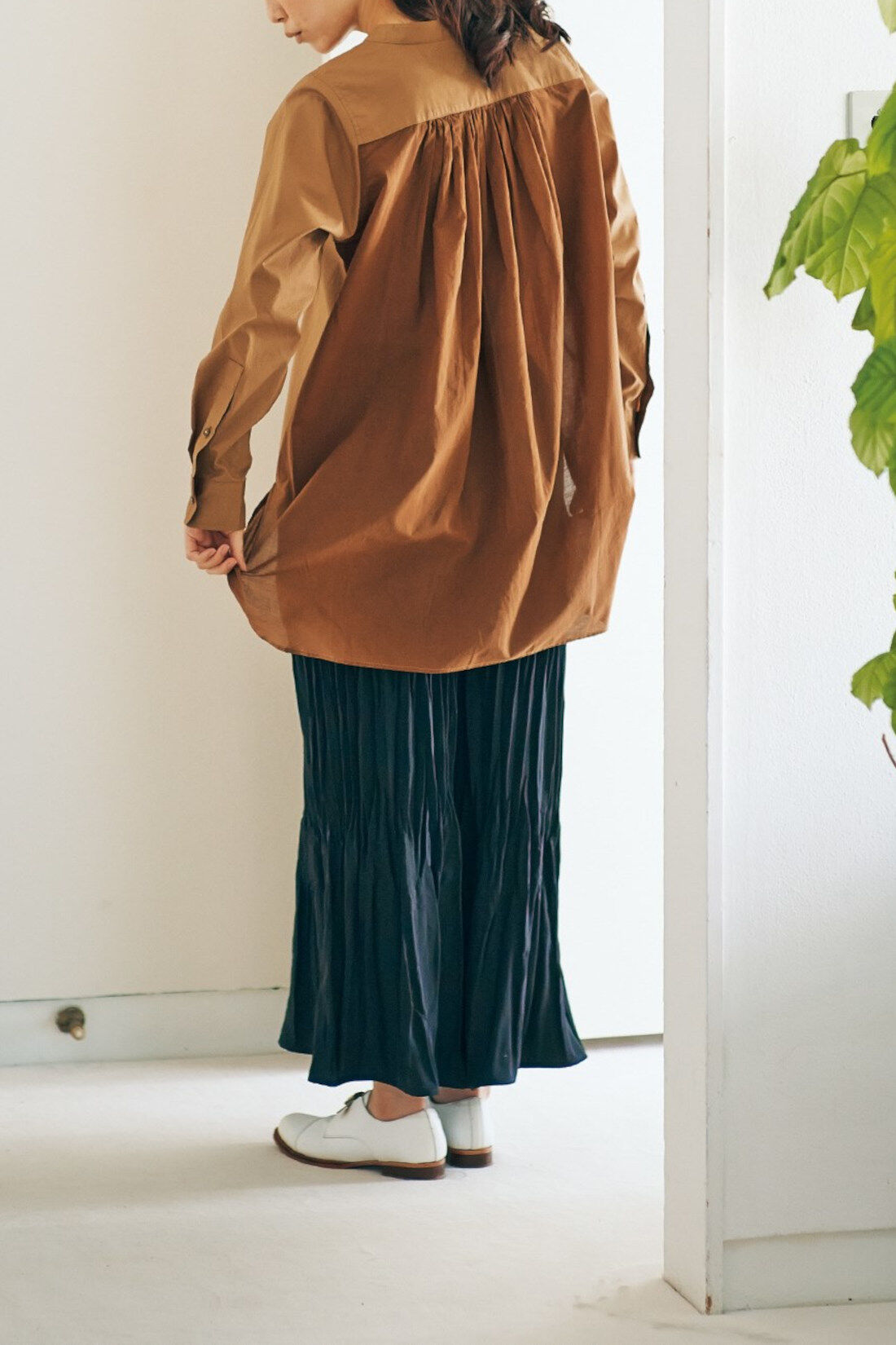 realstock [リアルストック]（Express BOX）|and myera プリーツキュロット〈黒〉