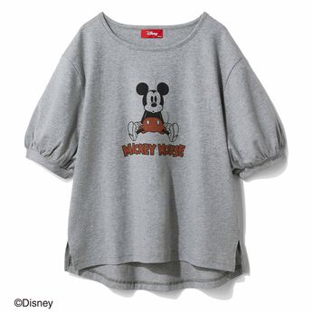 Real Stock | ＤミッキーパフスリーブＴ〈ＧＹ〉ＩＥ