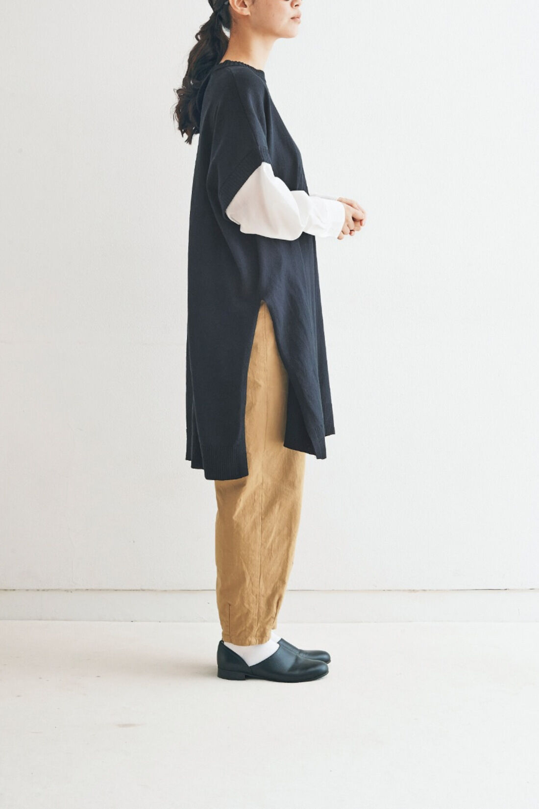 realstock [リアルストック]（Express BOX）|and myera ロングニットベストシャツ