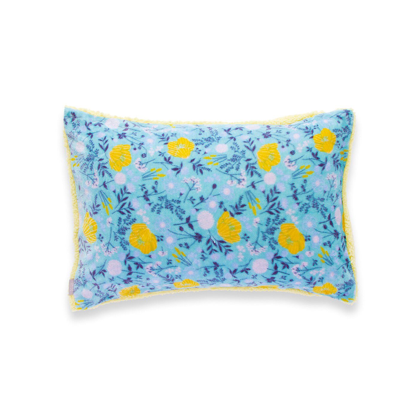 realstock [リアルストック]（Express BOX）|クーフゥ　眠りに至福の肌心地　ほかとろリバーシブル枕カバー〈木陰の花々〉〈ブルー〉|〈ブルー〉