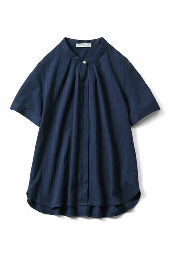Real Stock | 伸びやか美ノビストライプブラウスＩＥ