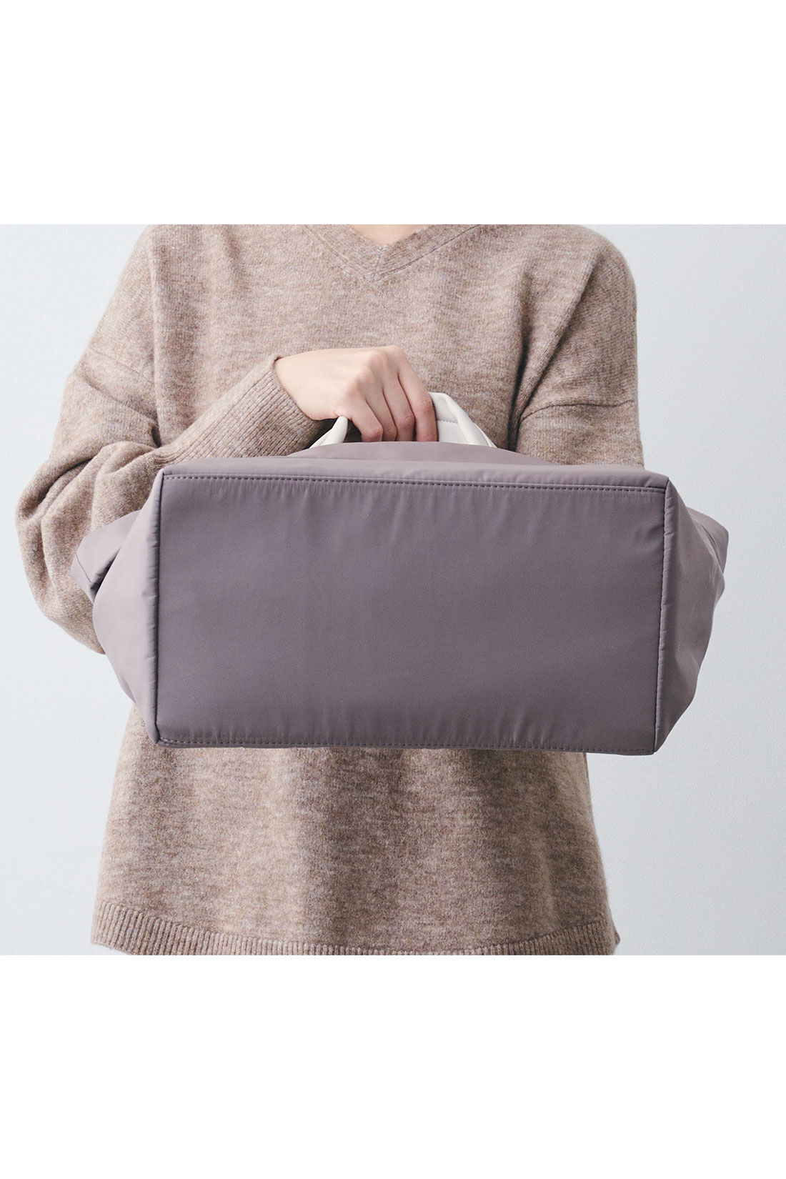realstock [リアルストック]（Express BOX）|IEDIT[イディット] SELECT　ショルダーポーチ付き2-WAYナイロンバッグ