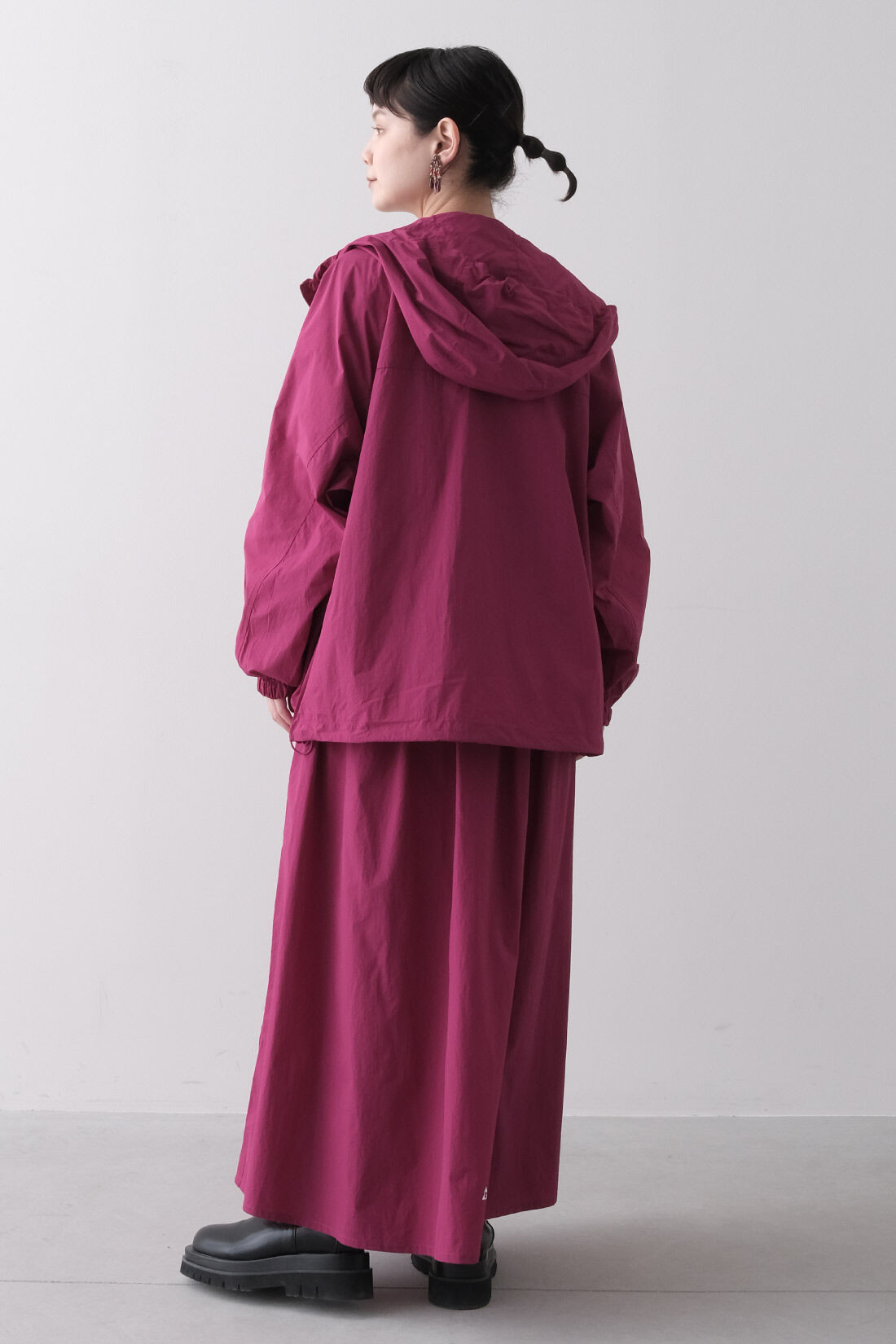 realstock [リアルストック]（Express BOX）|MEDE19F 〈SELECT〉 GERRY PACKABLE JACKET|1：ピンク　モデル身長：157cm