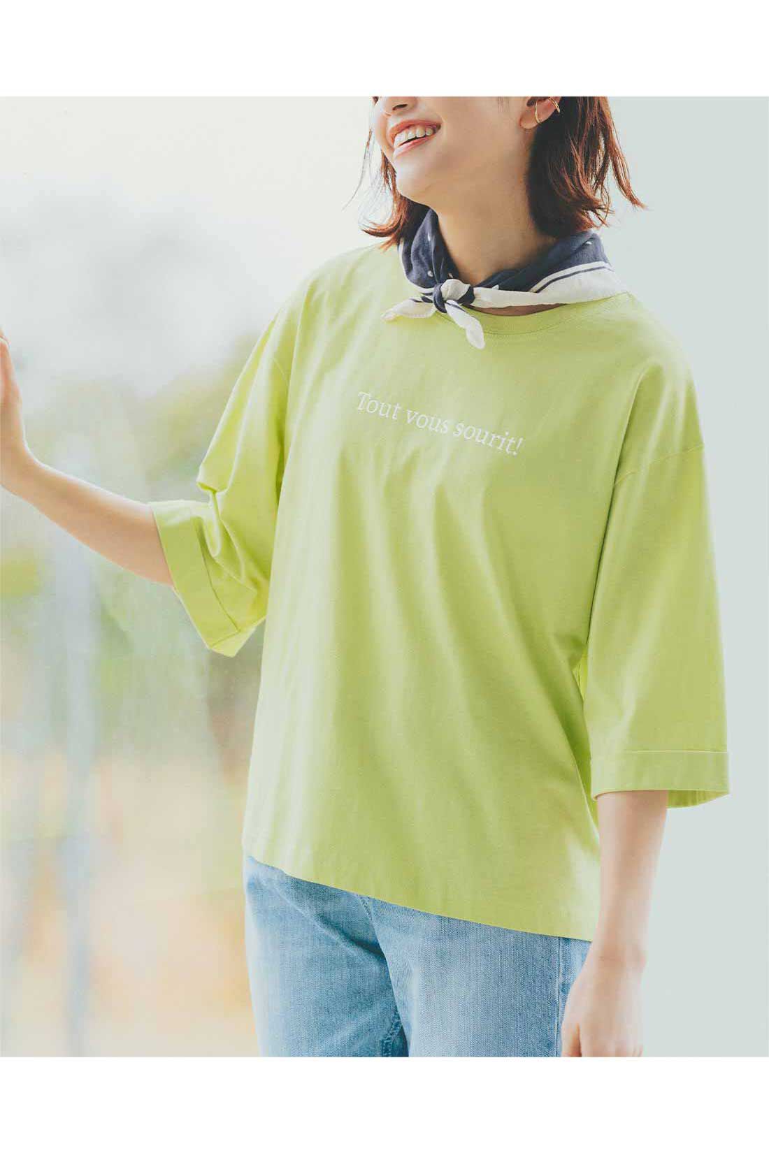 realstock [リアルストック]（Express BOX）|リブ イン コンフォート 地中海育ちのトルコオーガニックコットンＴシャツ〈チャコール〉|これは参考画像です。お届けするタイプとは異なります。