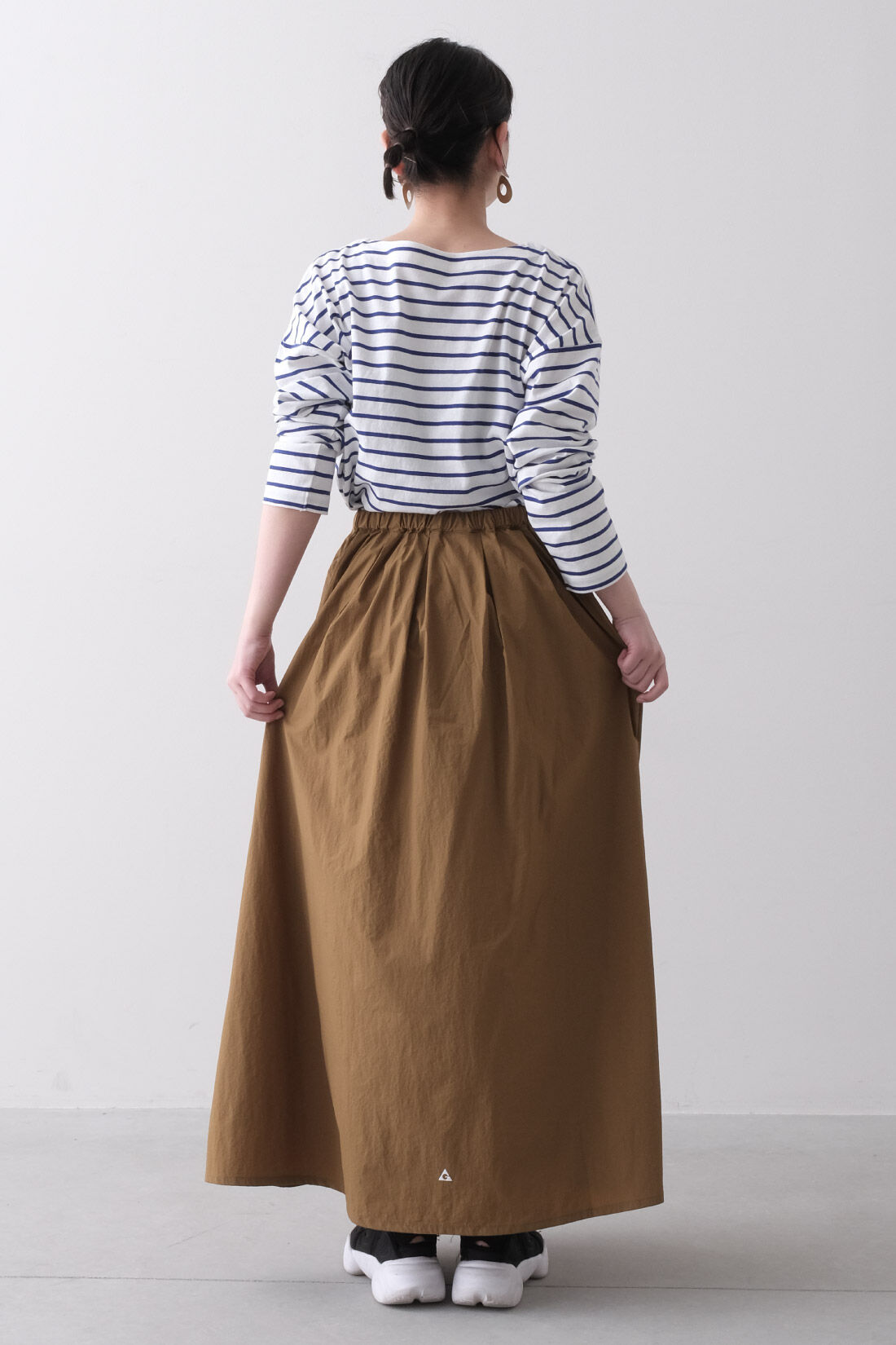 Real Stock|MEDE19F 〈SELECT〉 GERRY GATHER SKIRT