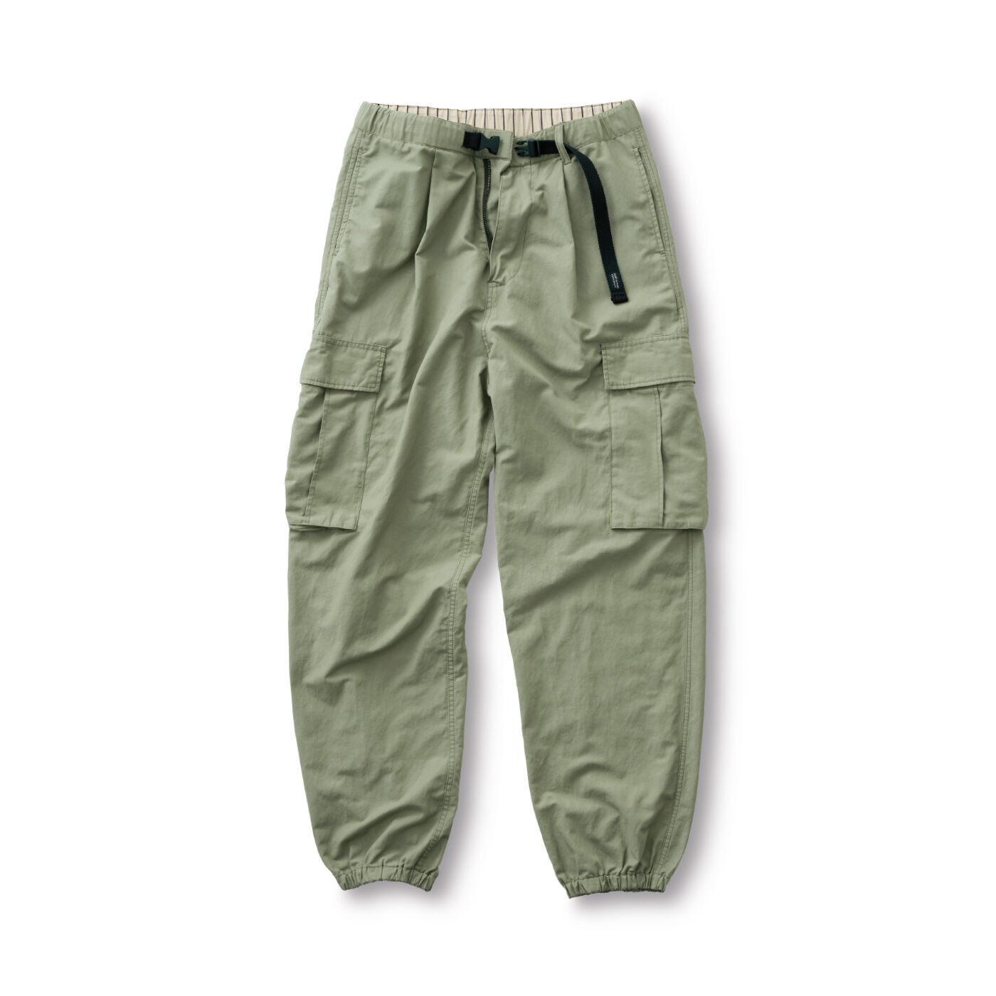 HZ5581★SOLIDO 製品染め スリムストレッチカーゴパンツ★01★黒★ソリード SOLIDO メランジジャージ トラックパンツ｜その他パンツ｜ニコル公式