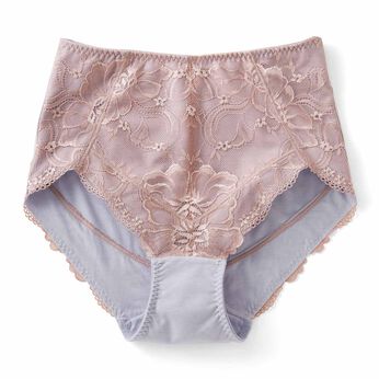 Real Stock | フラットガードルショーツ〈３Ｌ〜６Ｌ／ヌーディ