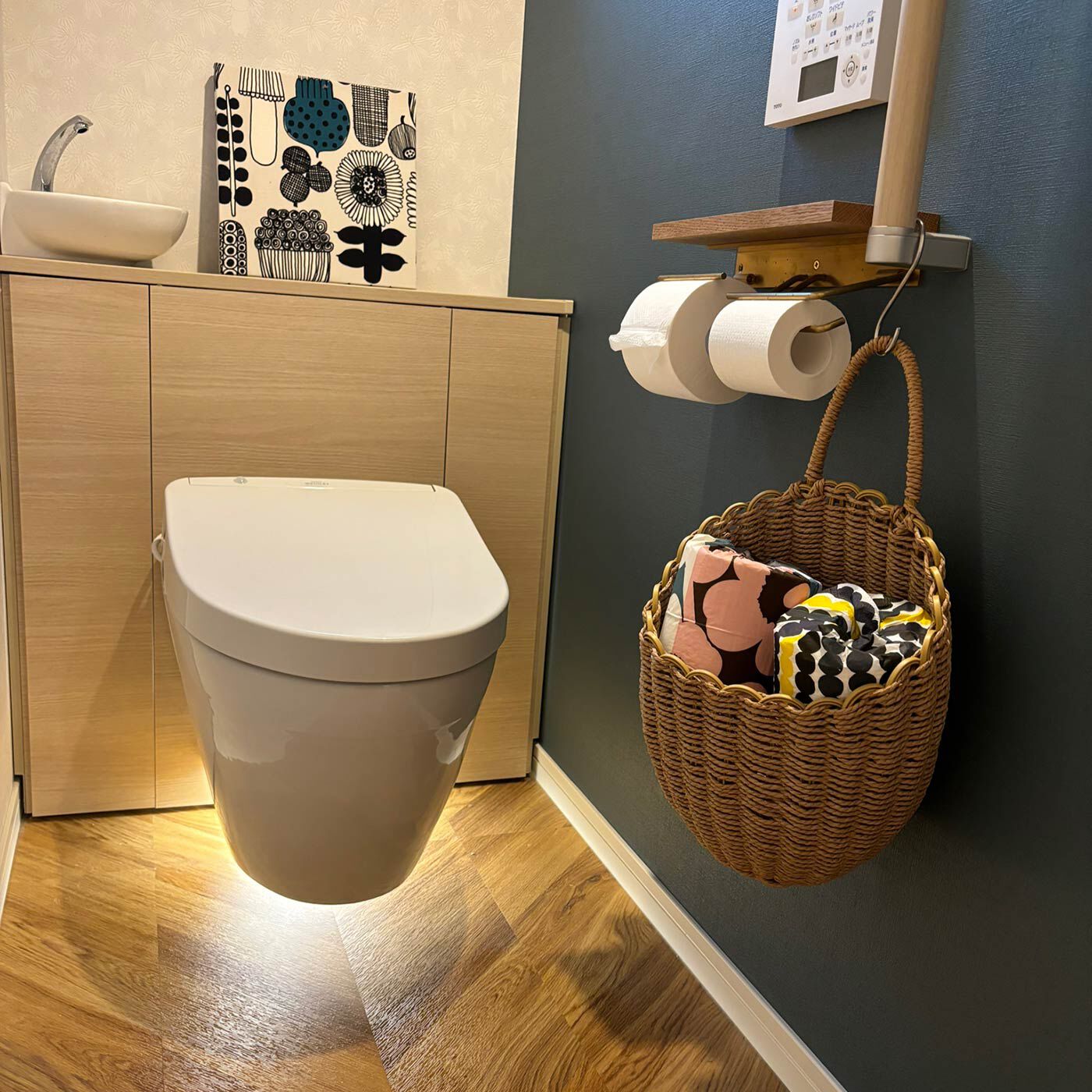 realstock [リアルストック]（Express BOX）|ａｍ＆ｂｅ　ざっくり入れにちょうどいい壁掛け収納バッグ|RoomClipユーザーのRoomNo.5654431　pontaさんに使っていただきました。