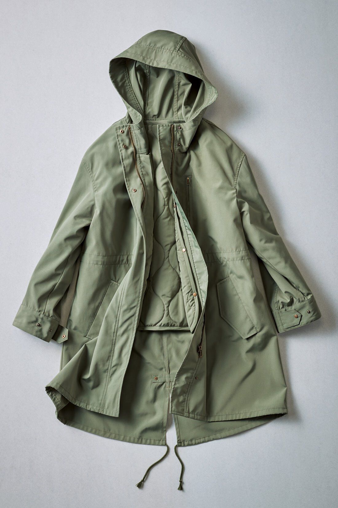 IEDIT[イディット] ロングシーズン着まわし便利な 大人の3-WAY