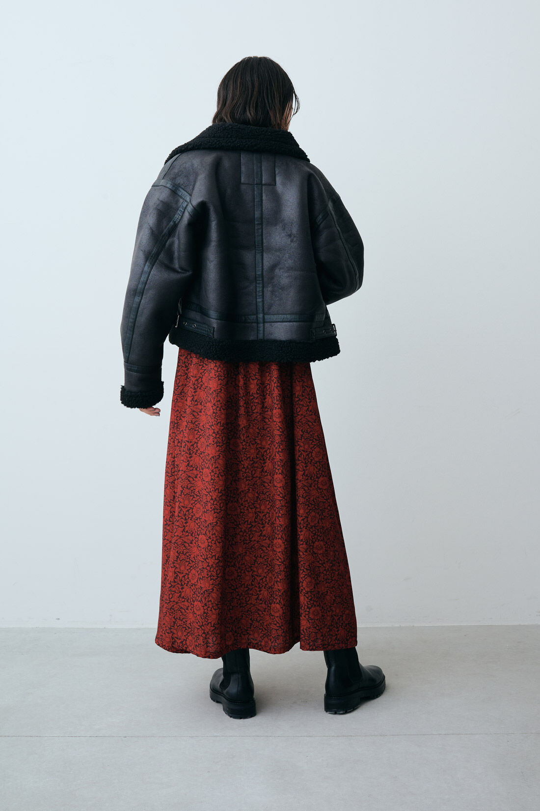 MEDE19F 〈SELECT〉【Alpha Industries】B-3フェイクムートン