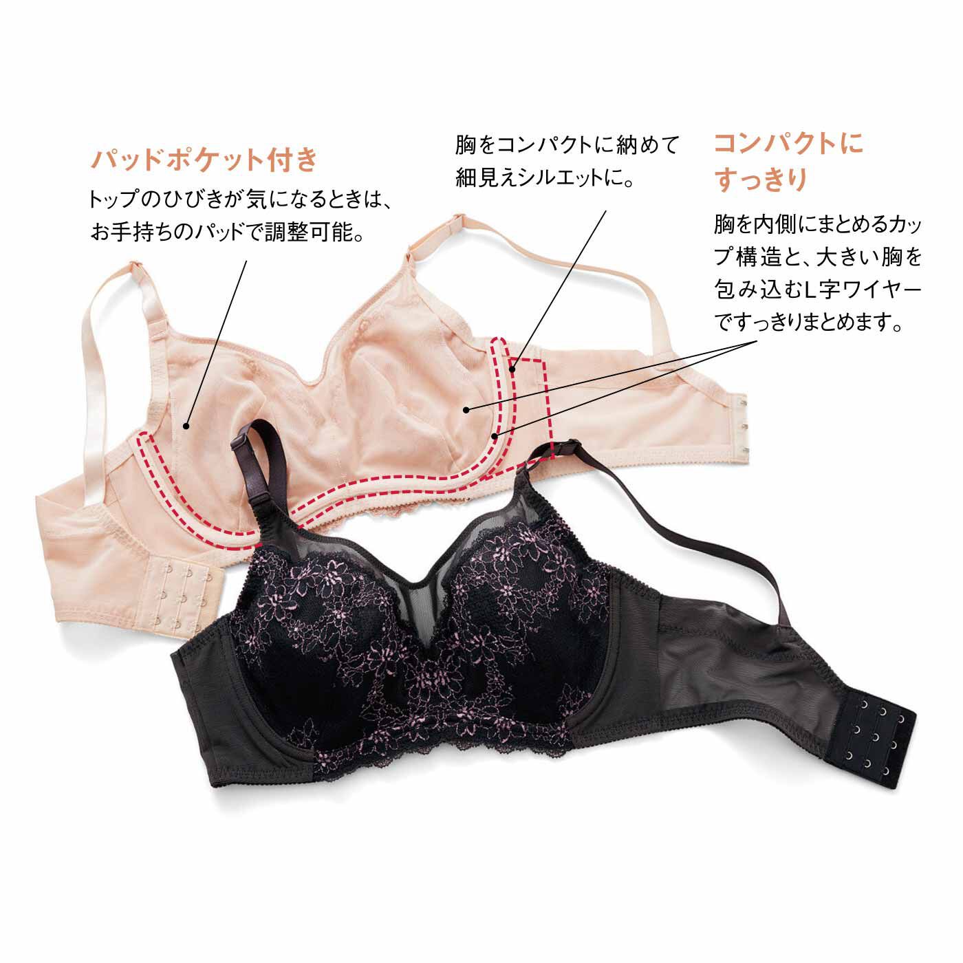 realstock [リアルストック]（Express BOX）|大きい胸さんのバストラインを美しくキープ！ 小さく見せるブラ〈3〉
