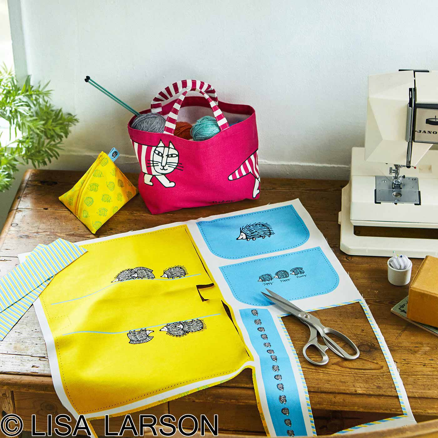 リサラーソン ソーイングセット マイキー 裁縫道具 - 素材/材料